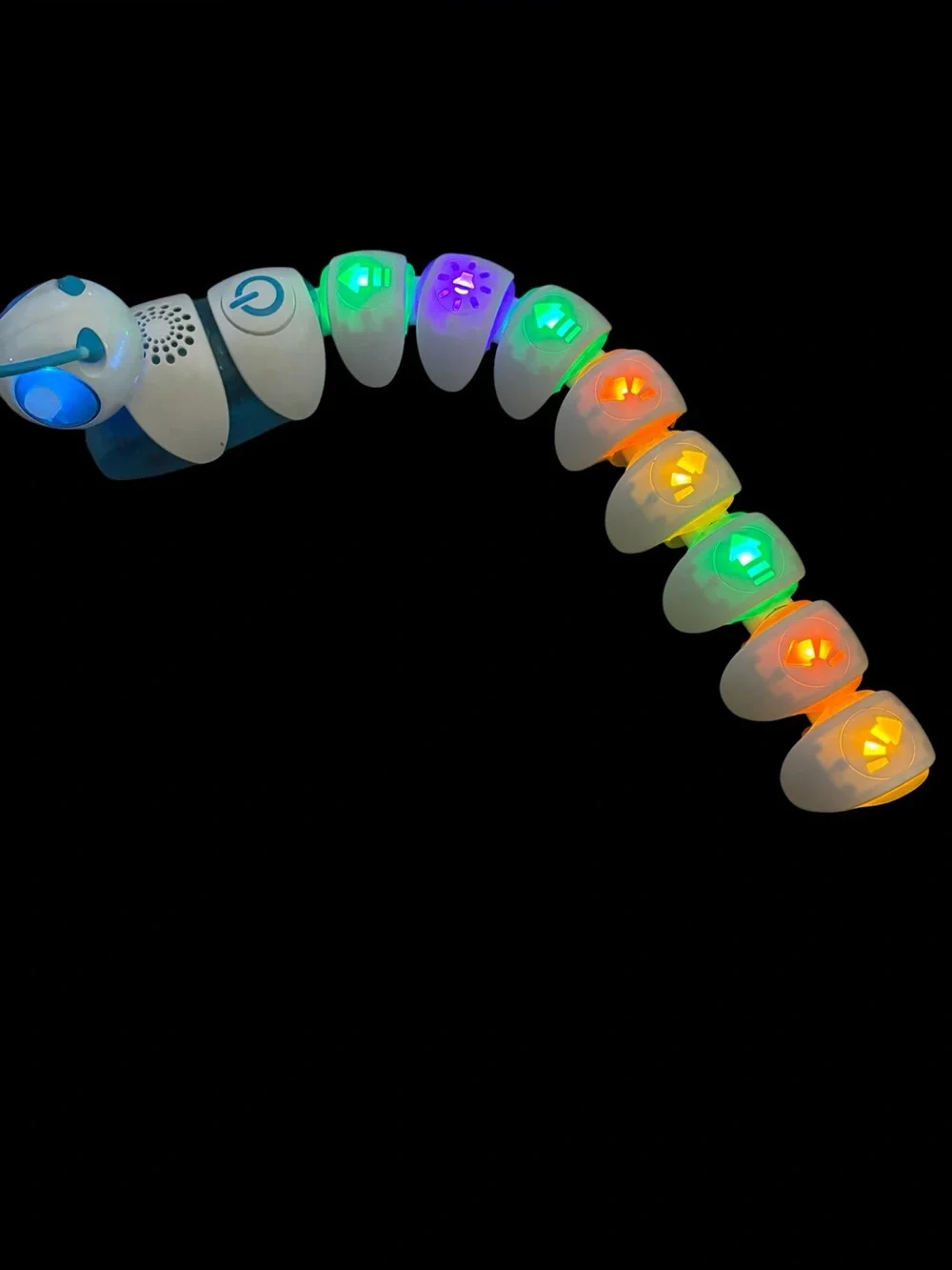 Fisher Price Code A Pillar Caterpillar With 8 Segments Tested DKT39